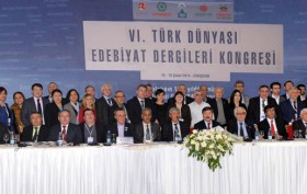 VI. Türk Dünyası Edebiyat Dergileri Kongresi toplu